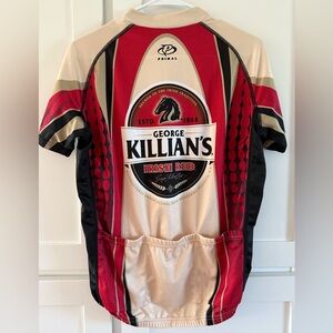 George Killian‘s Irish red cycling high-quality jersey in a Raglan club cut Sz M